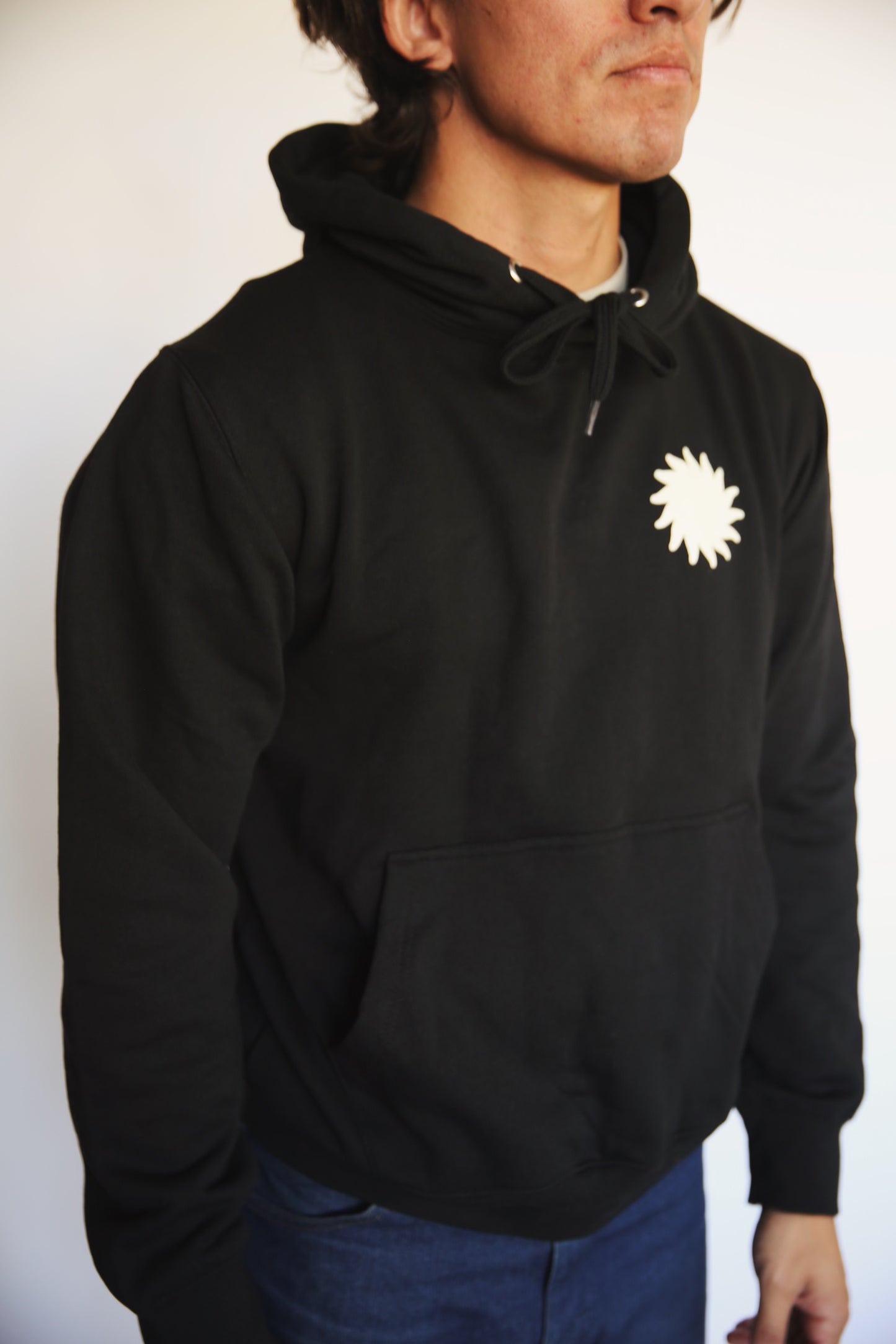 "No Fear" Hoodie Black