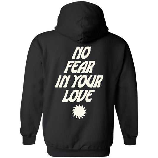 "No Fear" Hoodie Black