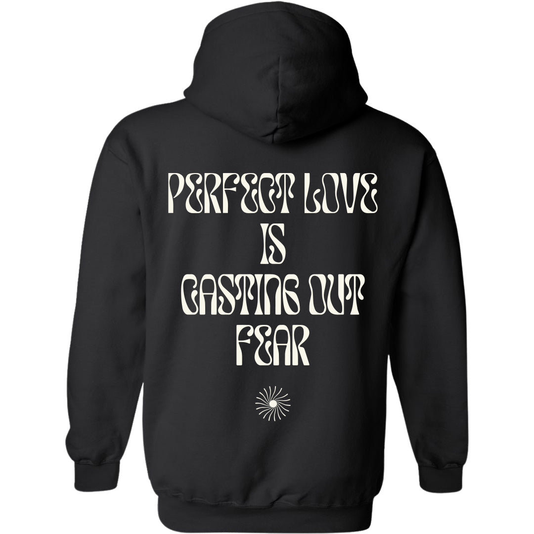 "Perfect Love" Hoodie Black Unisex