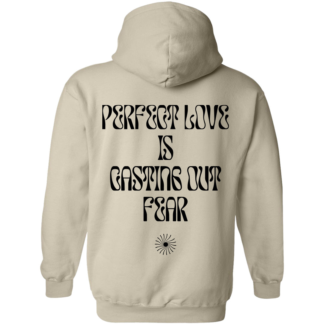 "Perfect Love" Hoodie Sand Unisex